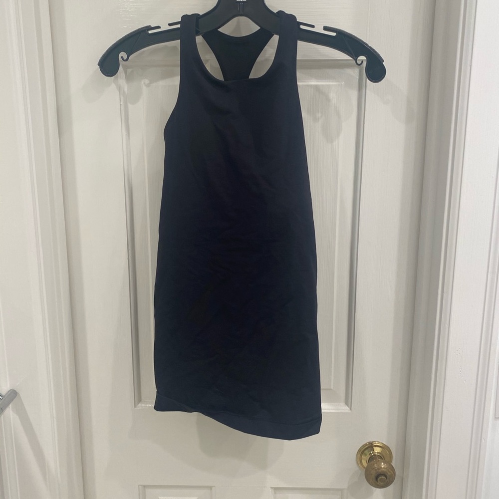 Lululemon Black high neck workout tank